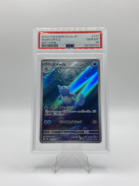 Wartortle #171 Pokemon Japanese Scarlet & Violet 151 [PSA10]